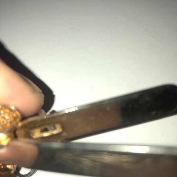 Vintage blue key finder clip, used to help find your keys, clips to your keys - Picture 4 of 6